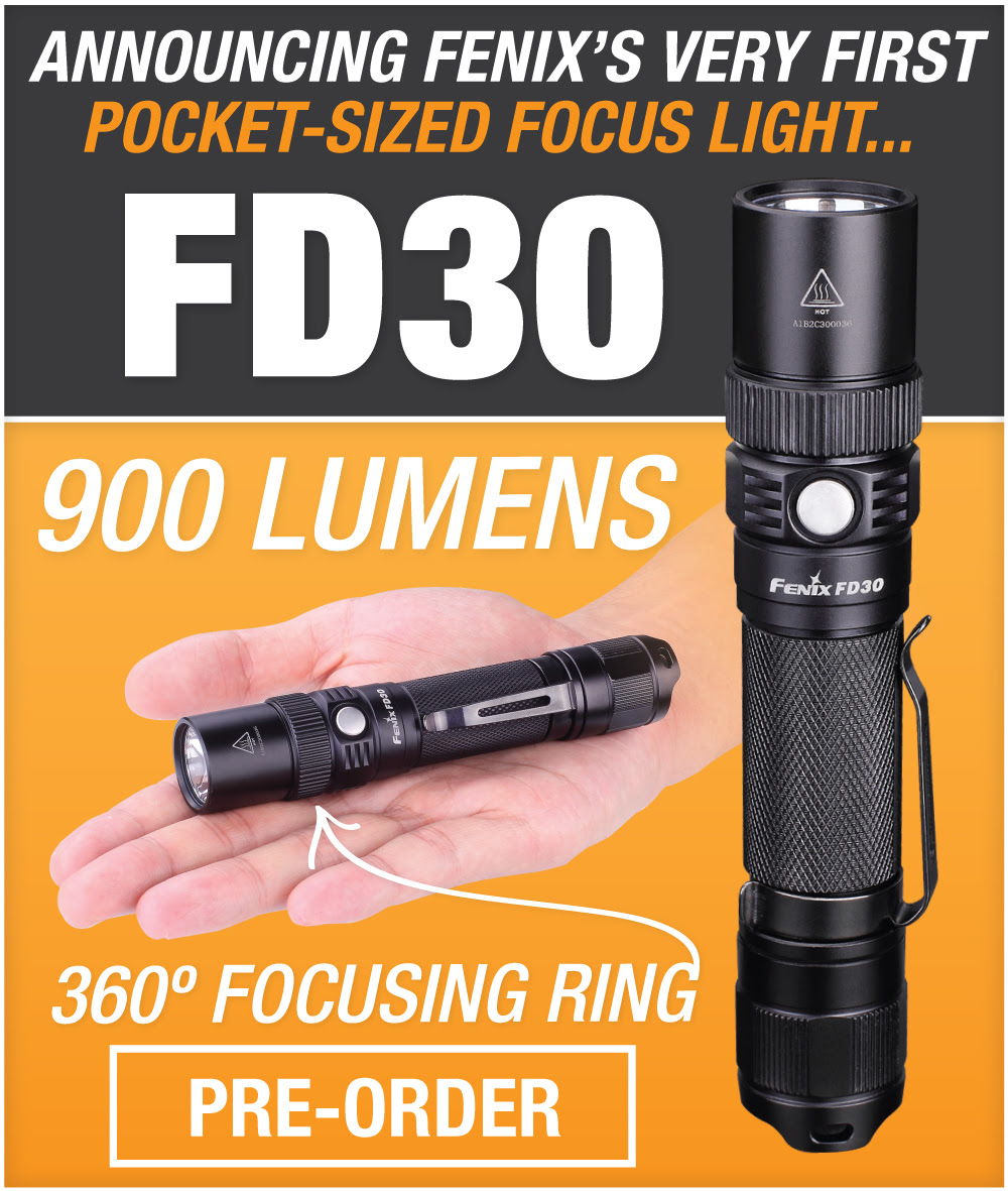 Fenix FD30 LED Flashlight