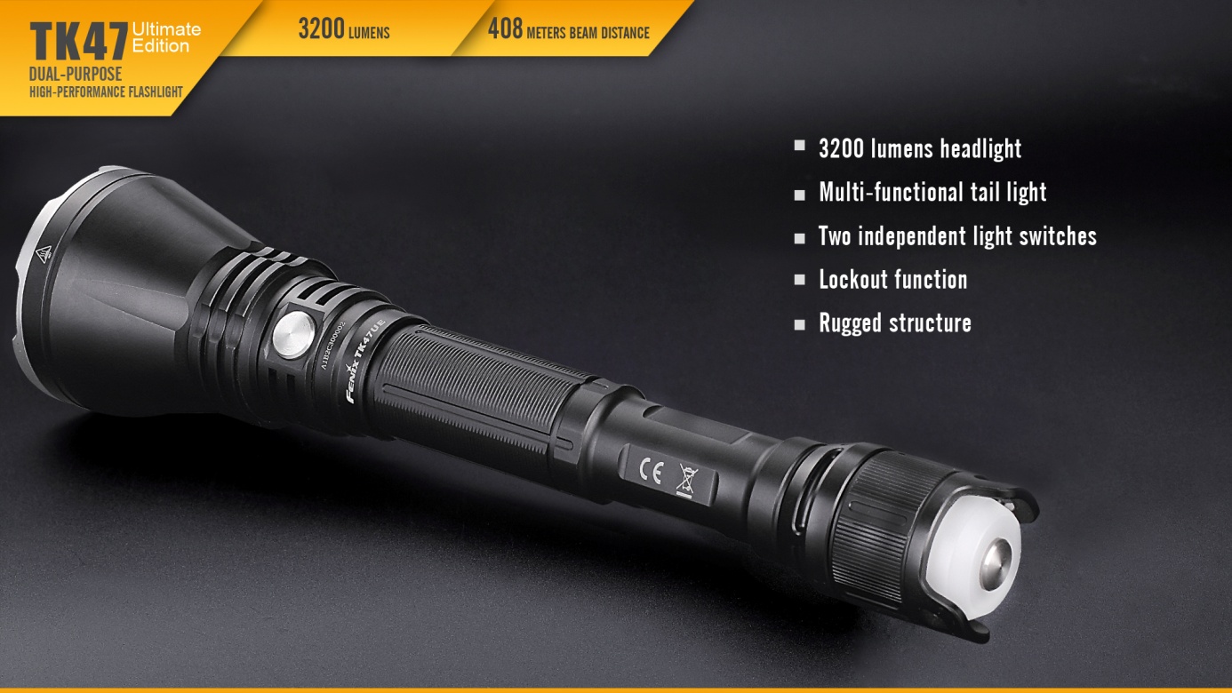 Fenix TK47 Dual-Purpose LED Flashlight Ultimate Edition