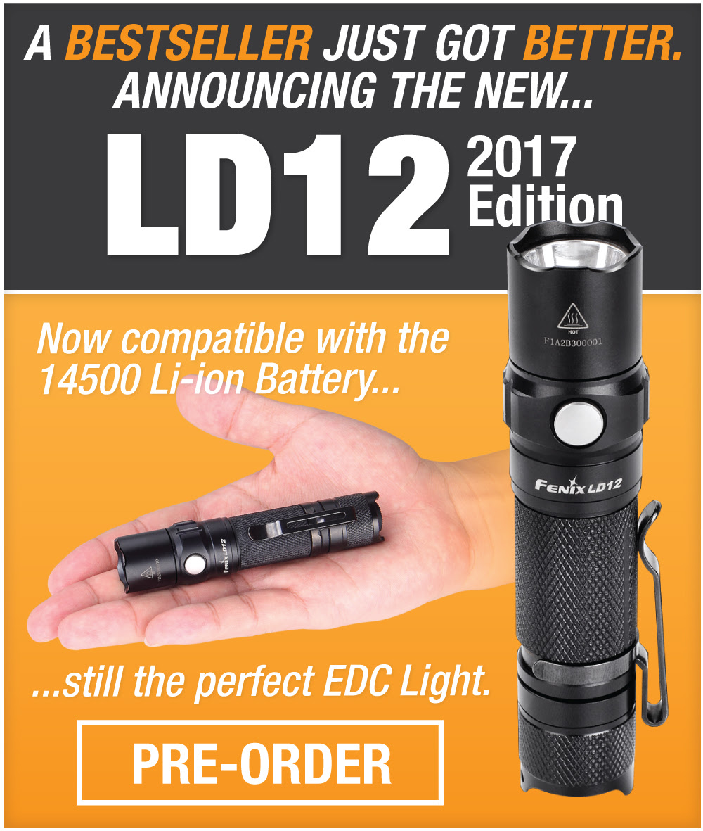 Fenix LD12 LED Flashlight