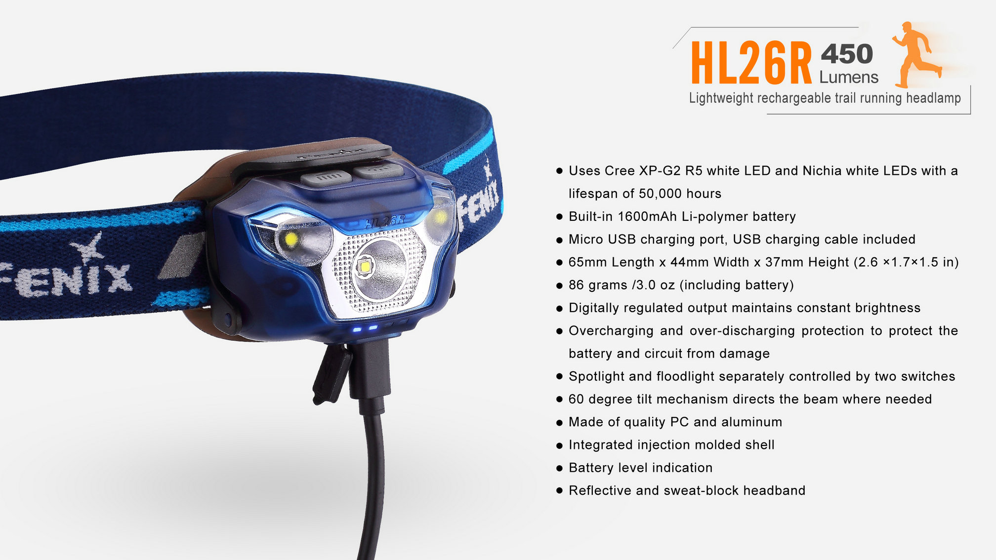 Fenix HL26R LED Running Headlamp