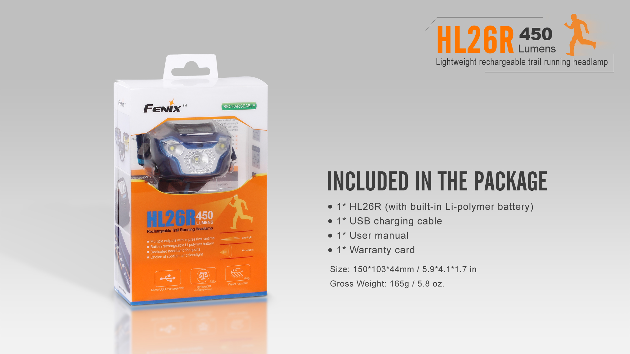 Fenix HL26R LED Running Headlamp