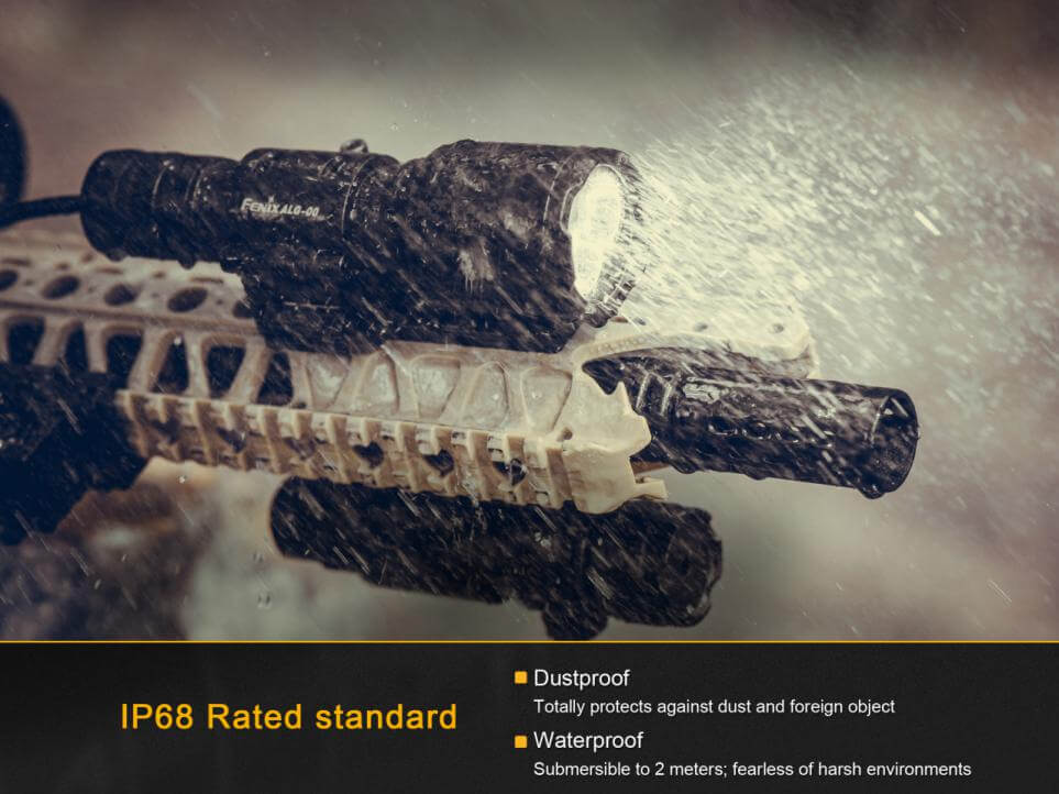 Fenix TK25RB Multi-Color Tactical LED Flashlight Dust and water proof