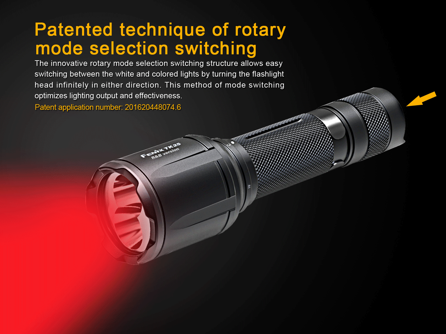 Fenix TK25RB Multi-Color Tactical LED Flashlight Operation