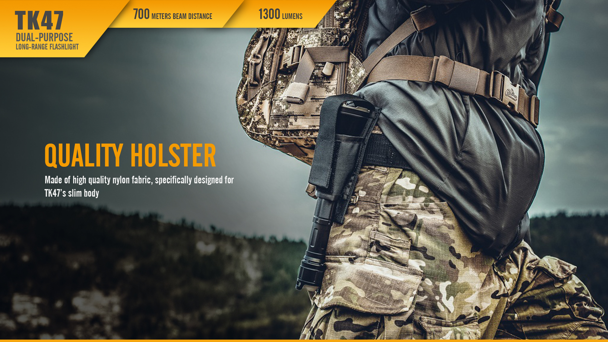 Fenix TK47 Dual-Purpose LED Flashlight Holster