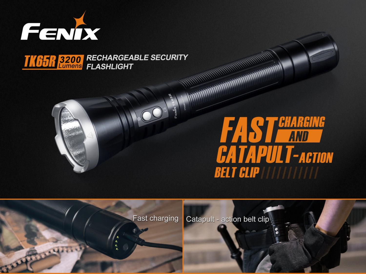 Fenix TK65R Rechargeable LED Flashlight