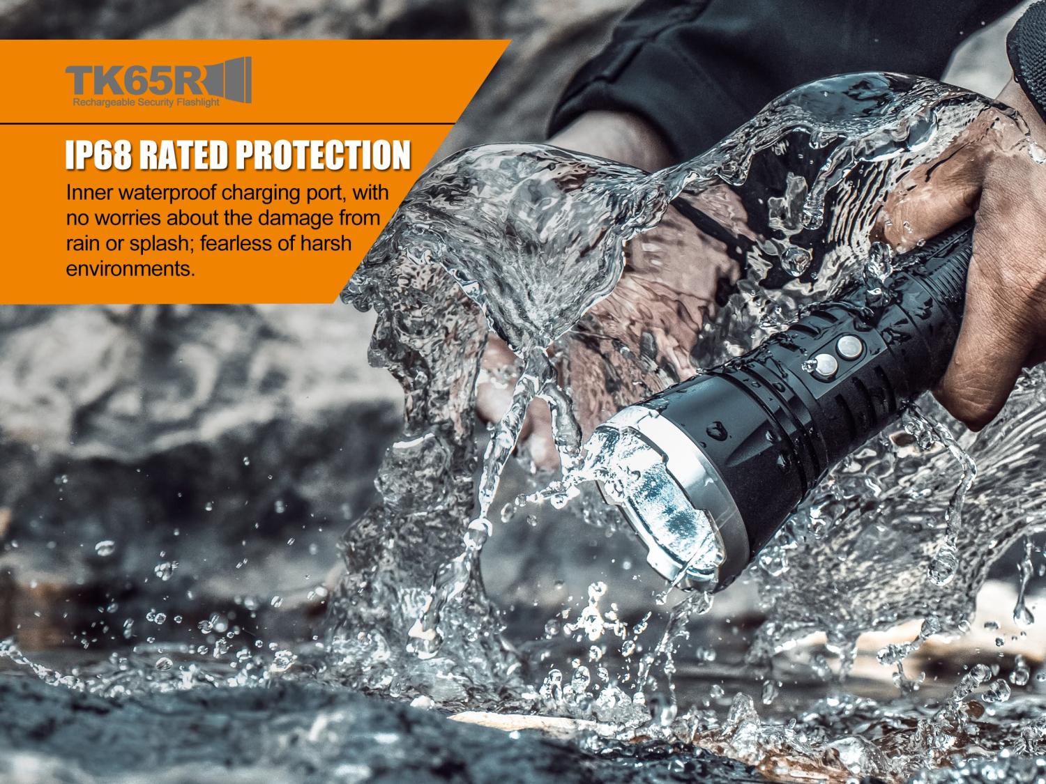 Fenix TK65R Rechargeable LED Flashlight