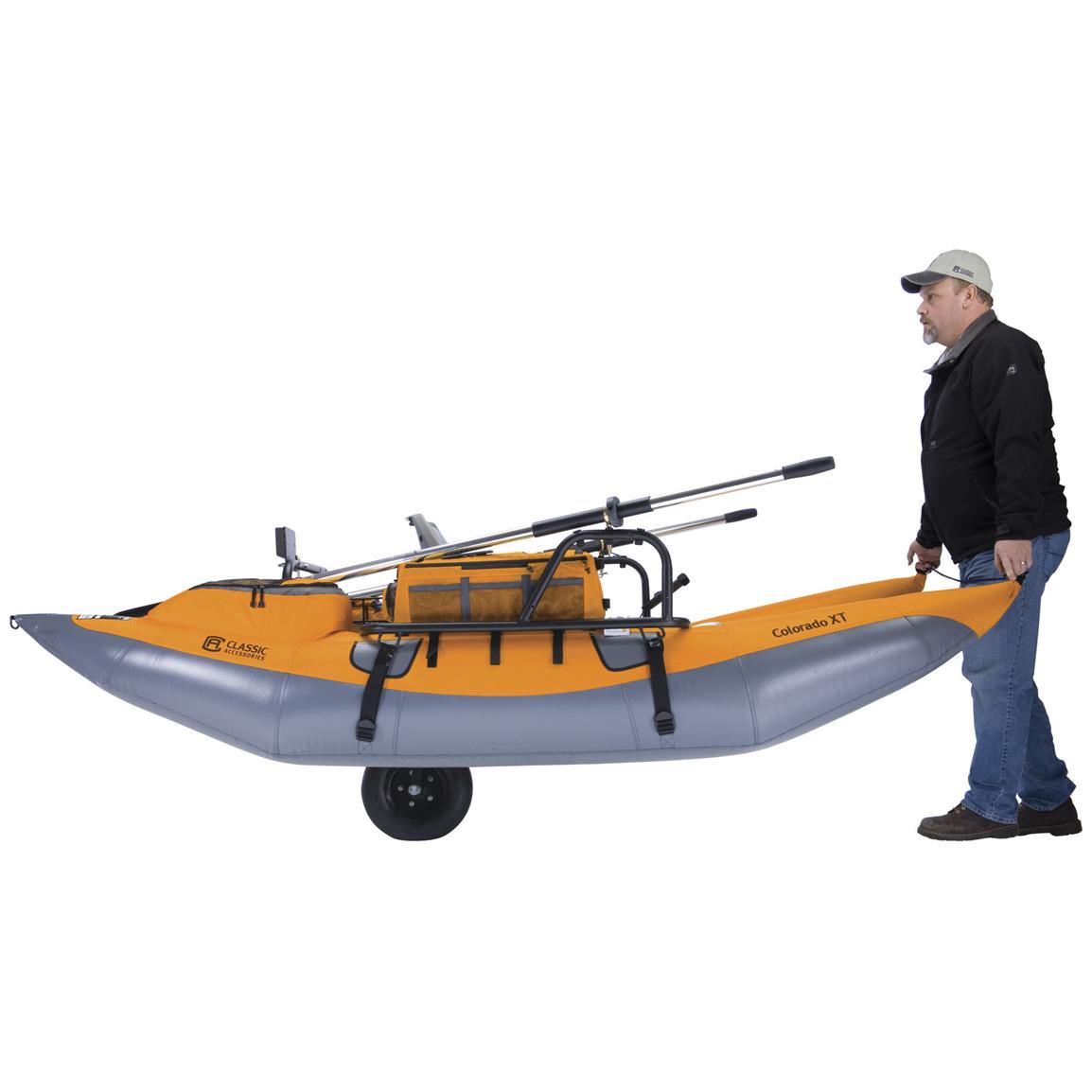 Classic Accessories Colorado XT Inflatable Pontoon Boat – Gear For
