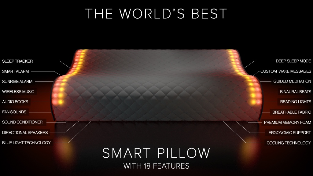 Sunrise Smart Bed Pillow