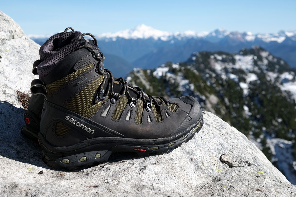 Salomon Quest 4D GTX Hiking Boots_Back View