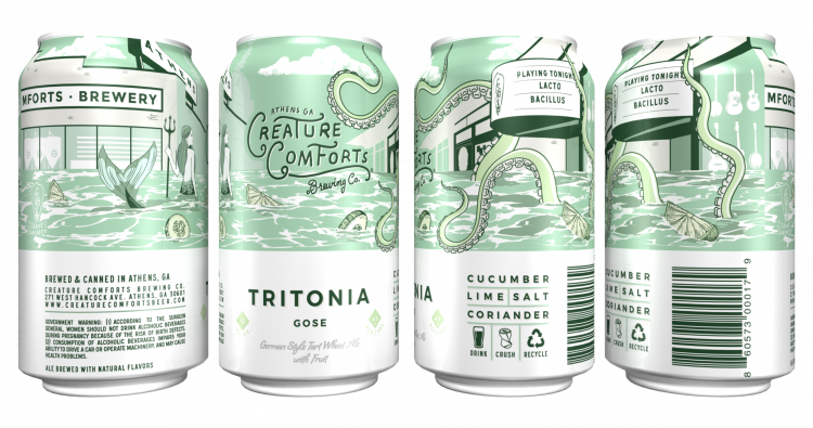Tritonia with Cucumber and Lime
