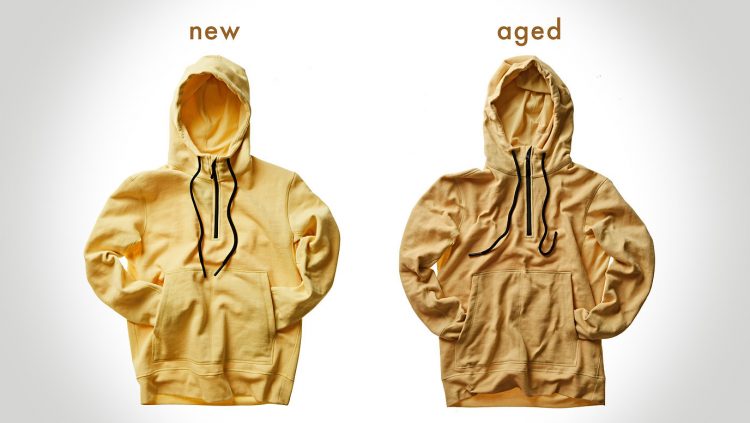 100 Year Hoodie Before and After