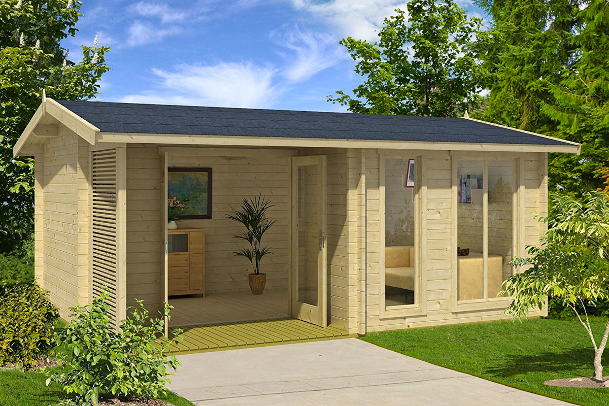 Allwood Kit Cabins Small Front