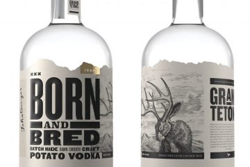 Born and Bred Vodka Bottle