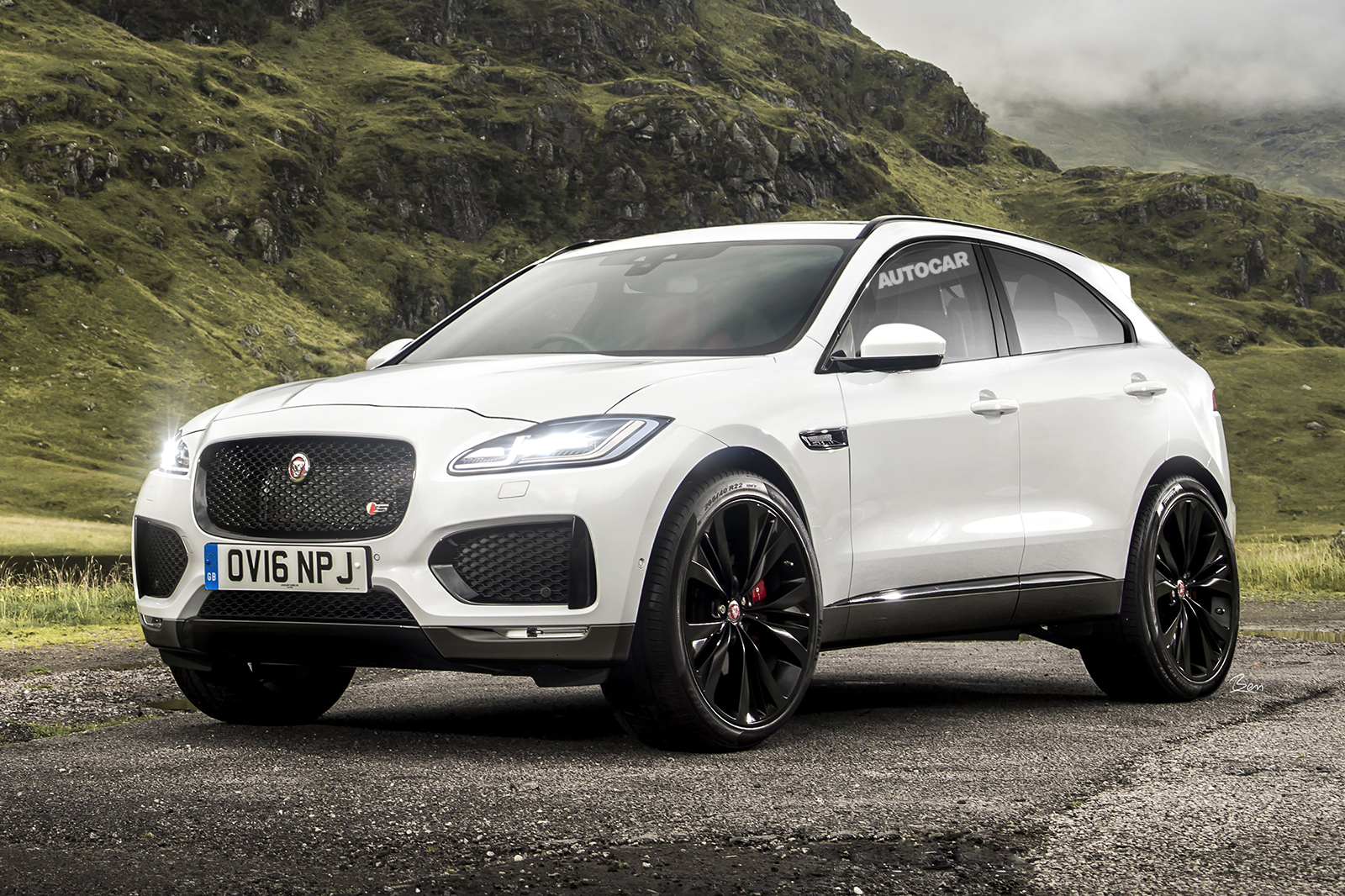 Jaguar Is Unveiling Their New E-Pace, A Smaller F-Pace