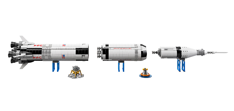 LEGO Ideas NASA Apollo Saturn V Stages