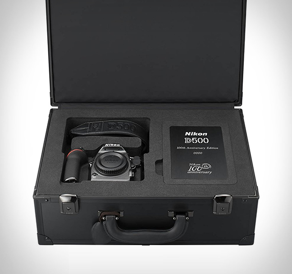 Nikon D500 100th Anniversary Edition Open Case