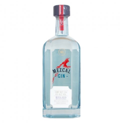 mezcal gin bottle front
