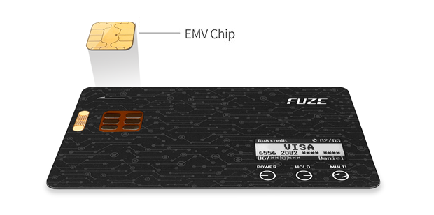 Fuze Card Smart Credit Card EMV tech