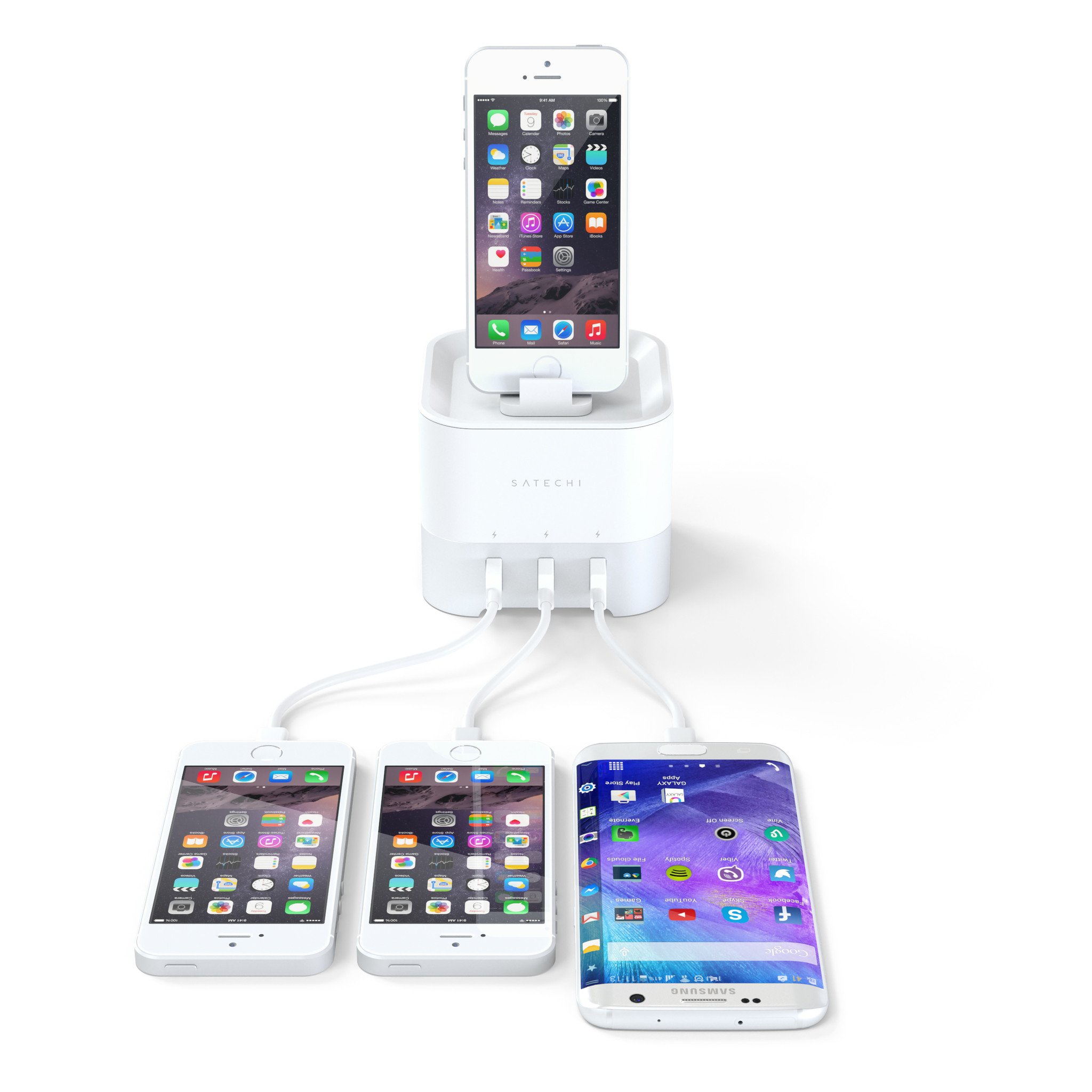 Satechi Smart Charging Stand adapters