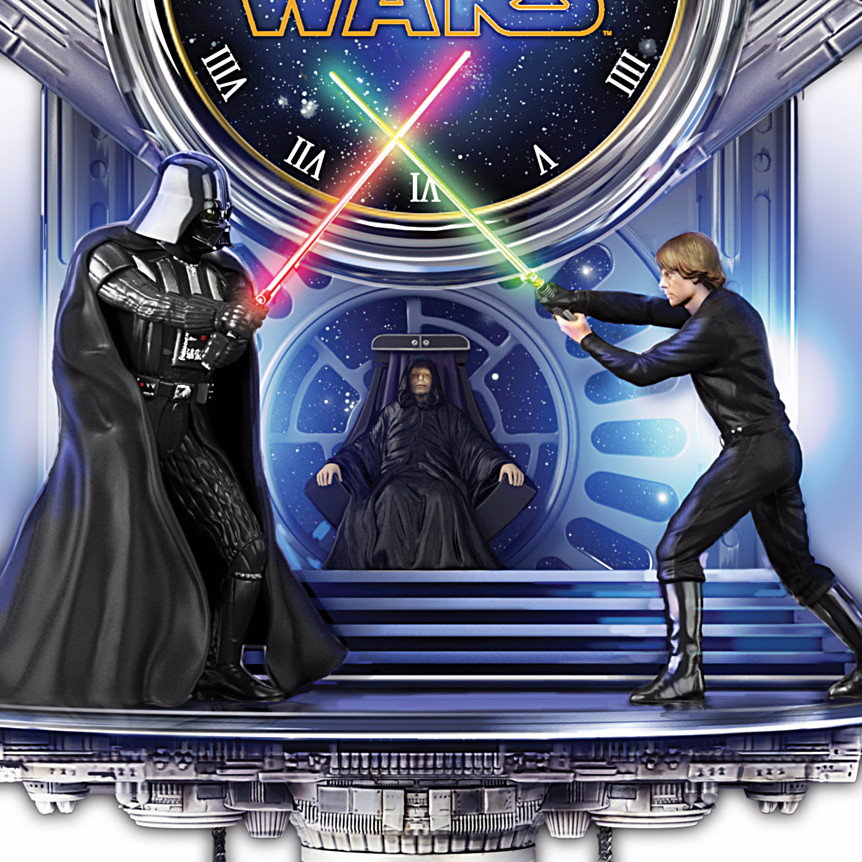 Star Wars Return of the Jedi Wall Clock Saber