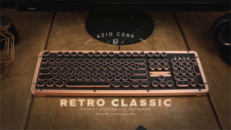 Azio Retro Classic Keyboard