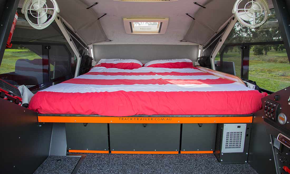 Tvan MK5 Camper Trailer Bed