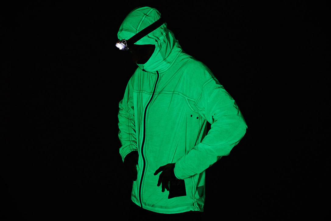 Solar Charged jacket Glowing