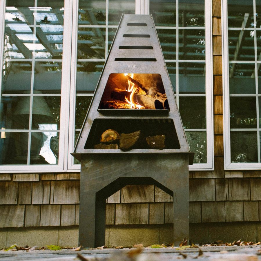 The Pyro Fire Tower Is All In One, Blaze Tower Fire Pit