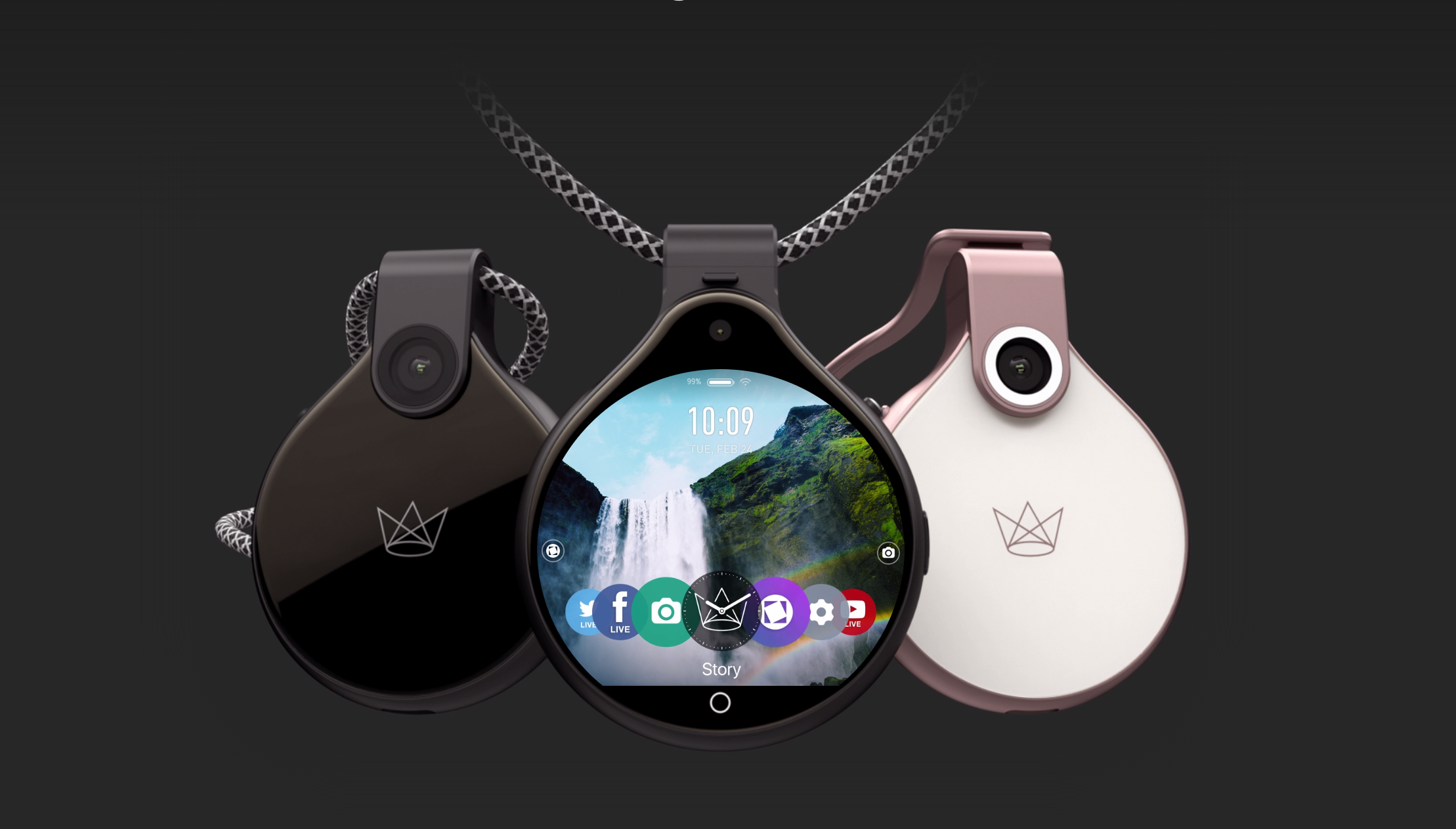 frontRow wearable camera neck