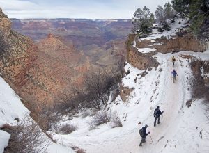 grand canyon winter backpacking destination
