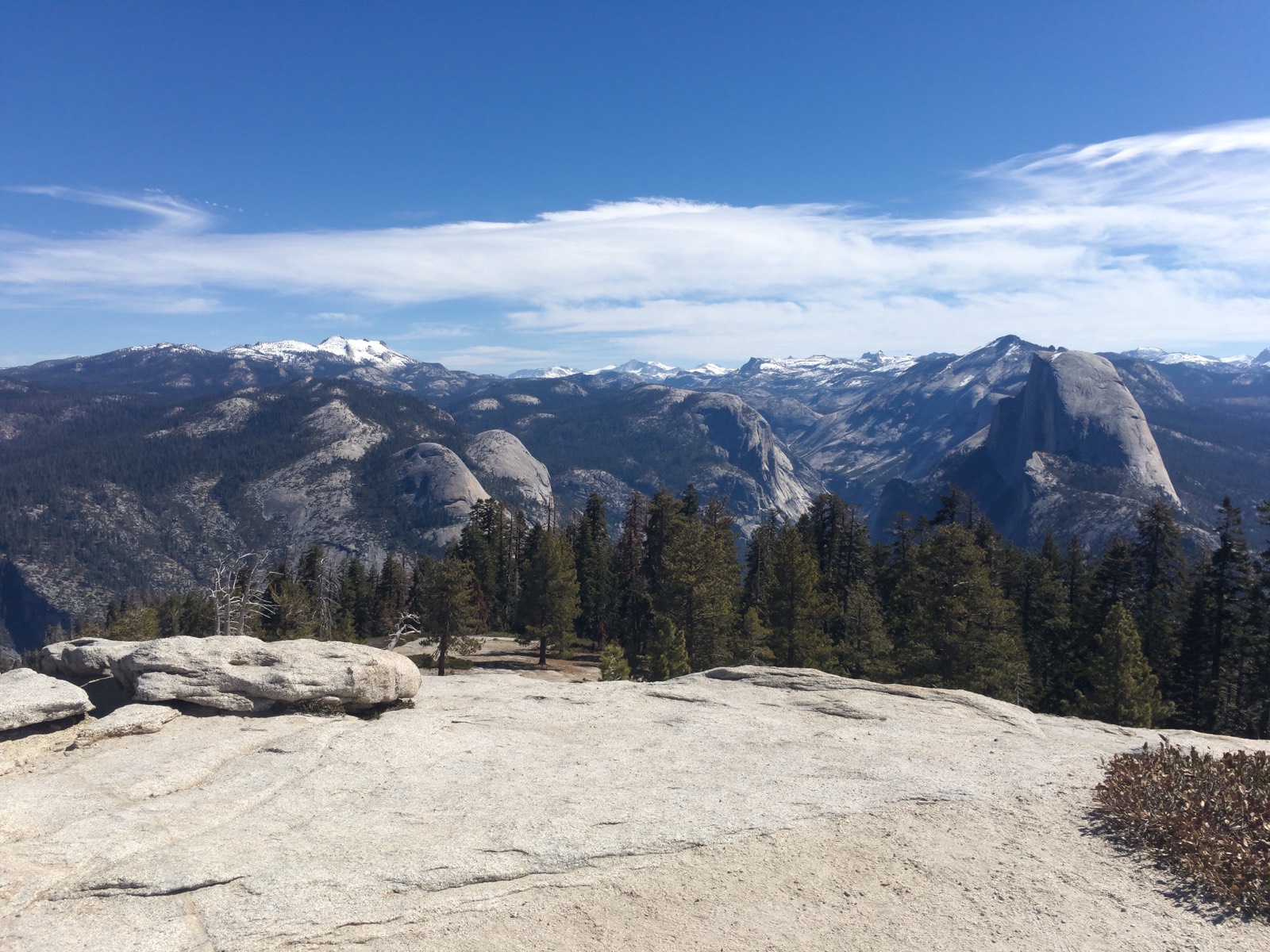Half Dome, From Sentinel Dome - Yosemite