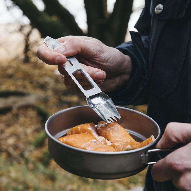 Muncher Multitool Utensil: Fork, Spork and 8 Other Tools in One