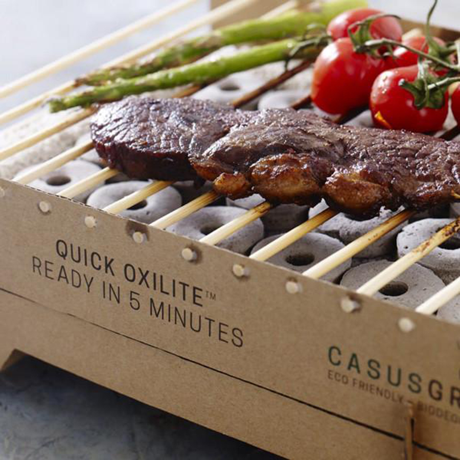 CasusGrill Biodegradable Disposable Grill-6