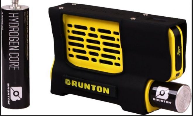 The Brunton Hydrogen Reactor Charges Your Phone or Flashlight With Water