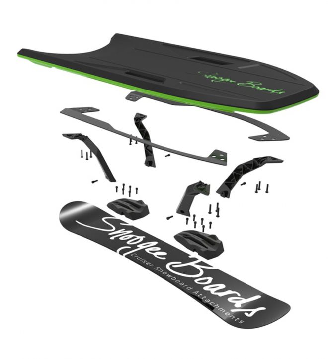 Snoogee Board Wants To Be The Ultimate Carving Sled