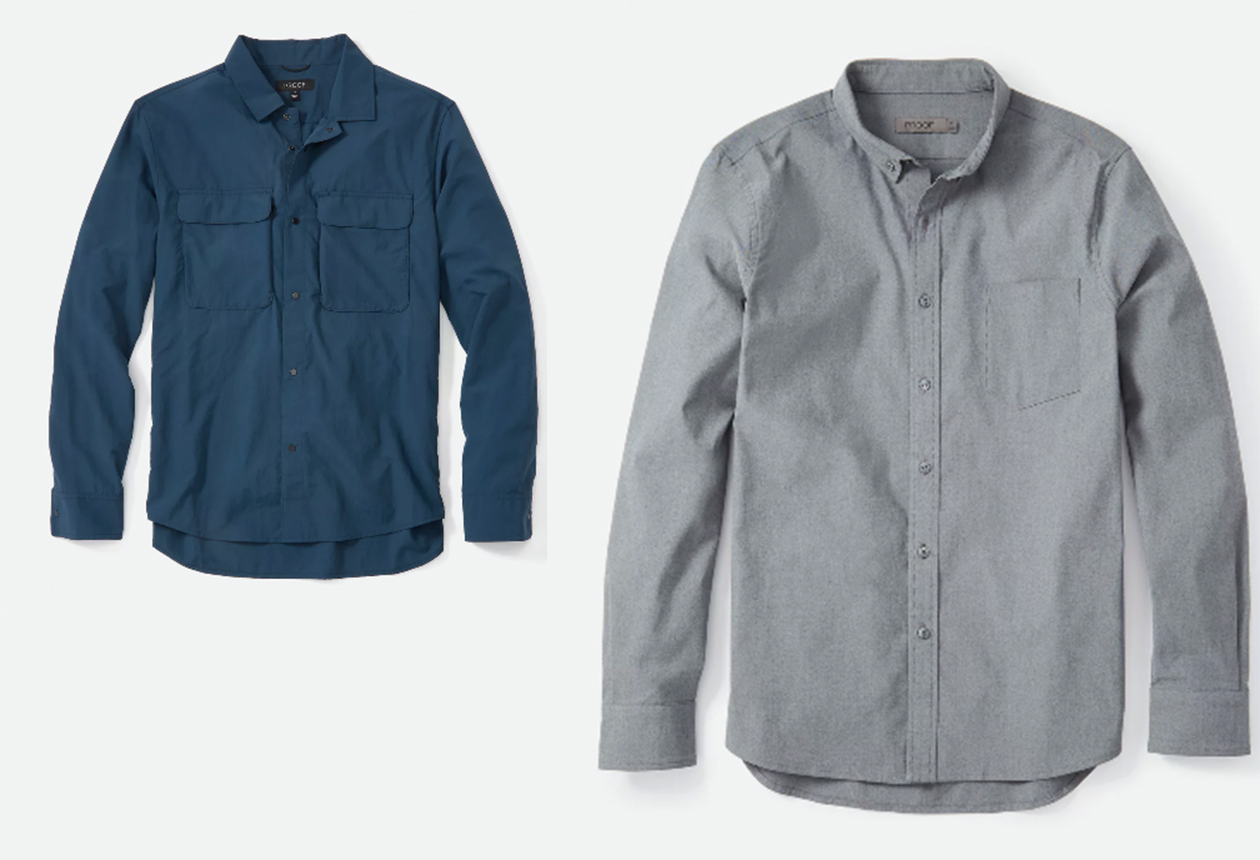 best performance button down shirts