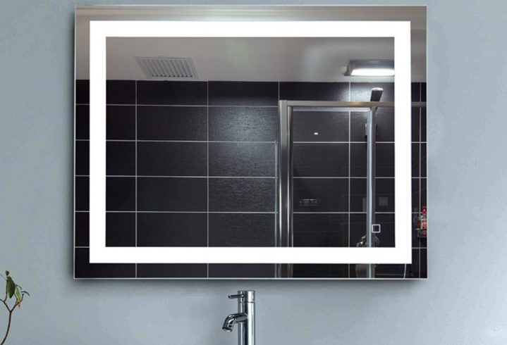 Backlit Bathroom Mirror