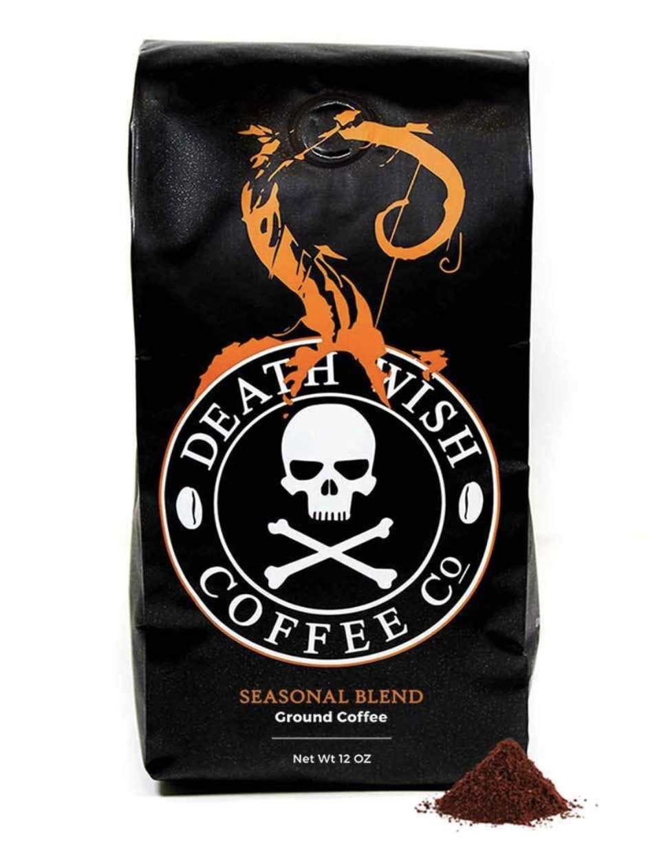 Death Wish Coffee Organic Pumpkin Spice Coffee - 12 oz Bag (Ground)