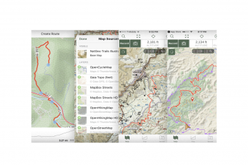 Gaia Hiking App