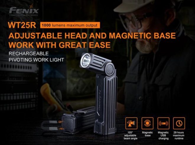 Fenix WT25R LED Work Flashlight: A Convenient and Affordable Torch
