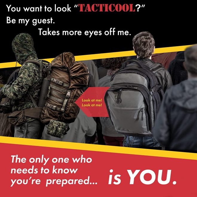 EMERGENCY ZONE 2-PERSON BUG-OUT BAG: STAY PREPARED