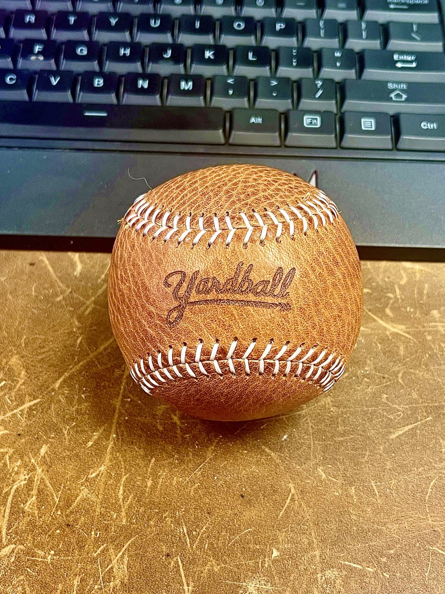 The Yardball leather ball